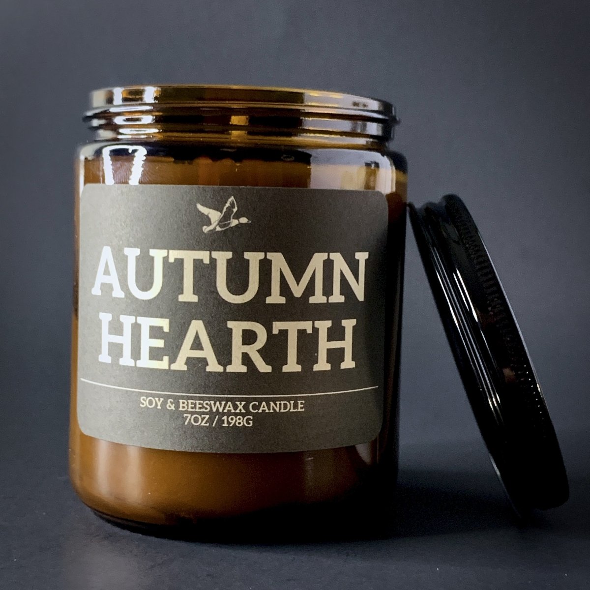 Autumn Hearth Candle • Ginger & Spice Scented - Oconee Candle