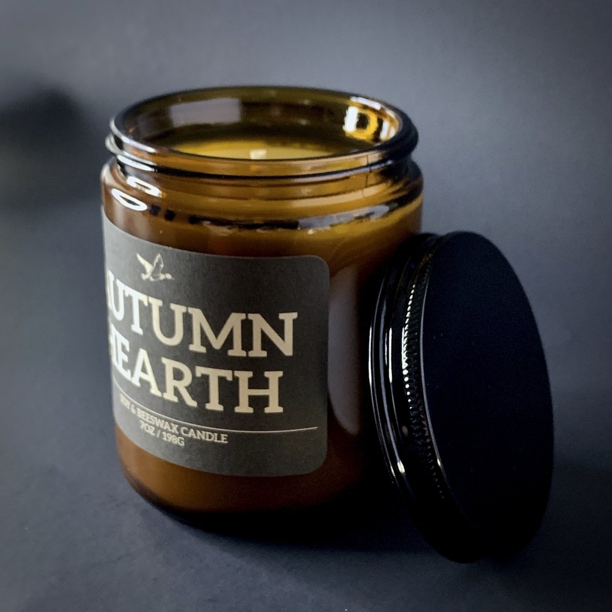 Autumn Hearth Candle • Ginger & Spice Scented - Oconee Candle