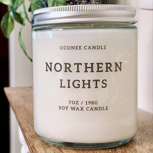 Holiday Bundle - Northern Lights, Gingersnap Cookie, Brandied Pear - Oconee Candle