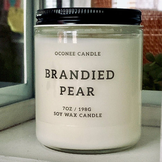Holiday Bundle - Northern Lights, Gingersnap Cookie, Brandied Pear - Oconee Candle