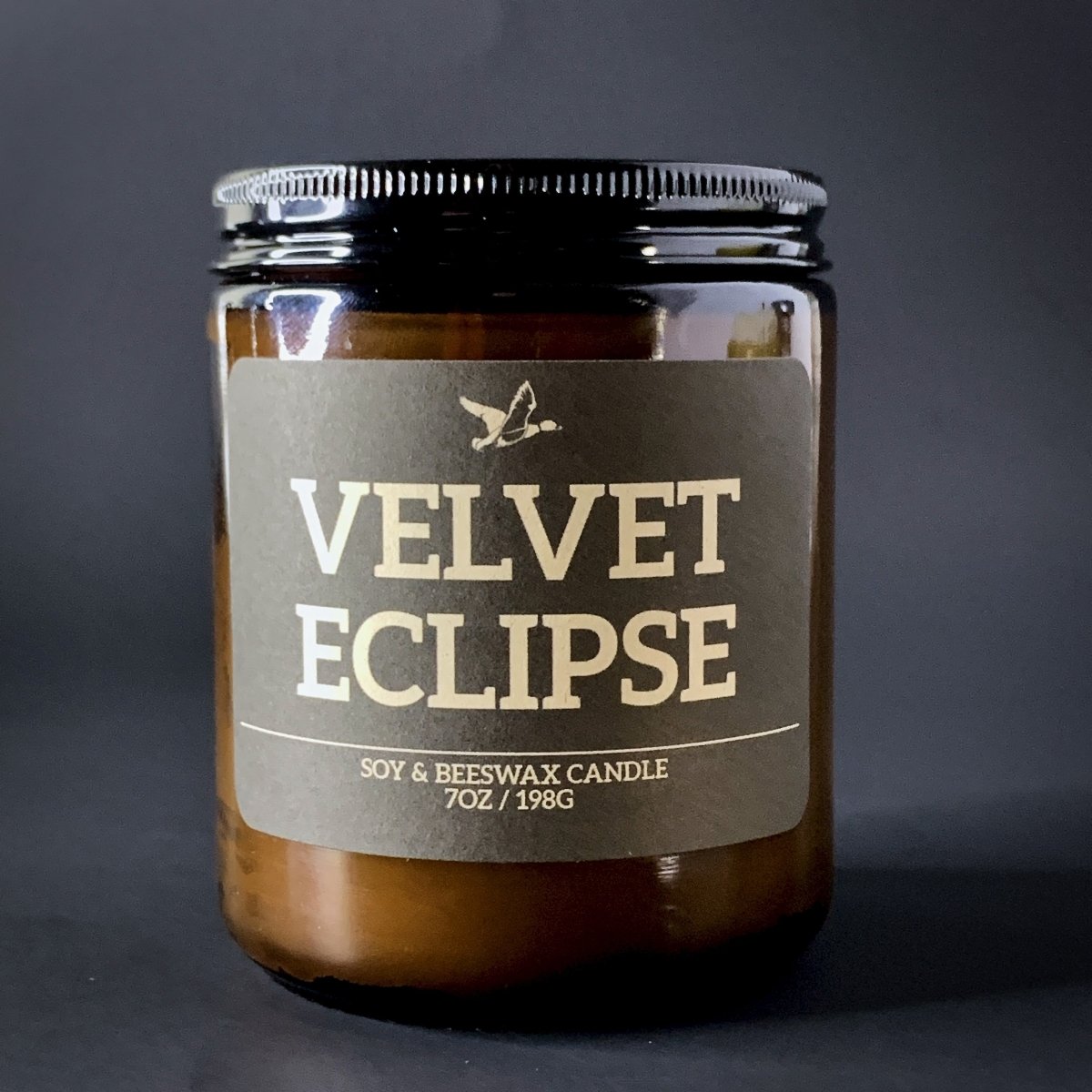 Velvet Eclipse Candle • Black Cherry & Vanilla Scented - Oconee Candle