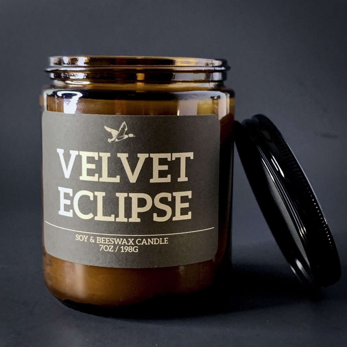 Velvet Eclipse Candle • Black Cherry & Vanilla Scented - Oconee Candle