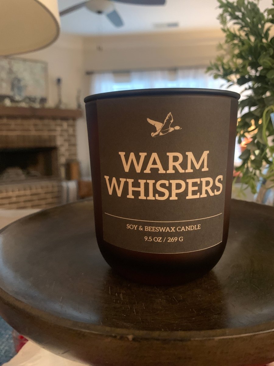 Warm Whispers Candle • Cardamom & Cream Scented - Oconee Candle