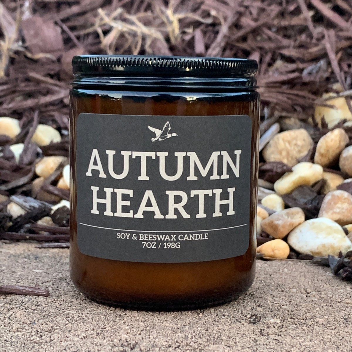 Autumn Hearth Candle • Ginger & Spice Scented - Oconee Candle