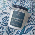 Cardamom & Cream Soy Candle - Cinnamon, Cardamom, and Tonka Bean Scented - Oconee Candle