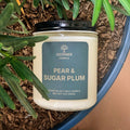 Pear & Sugar Plum Soy Candle - Pear, Plum, and Sandalwood - Oconee Candle