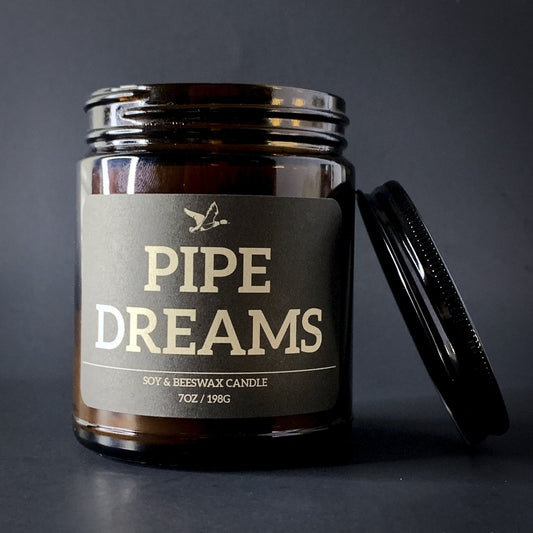 Pipe Dreams Candle • Sweet Tobacco Scented - Oconee Candle