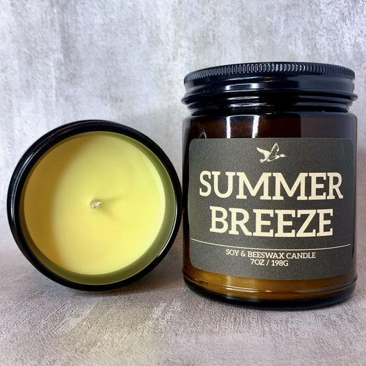 Summer Breeze • Honeysuckle & Kudzu Scented Candle - Oconee Candle