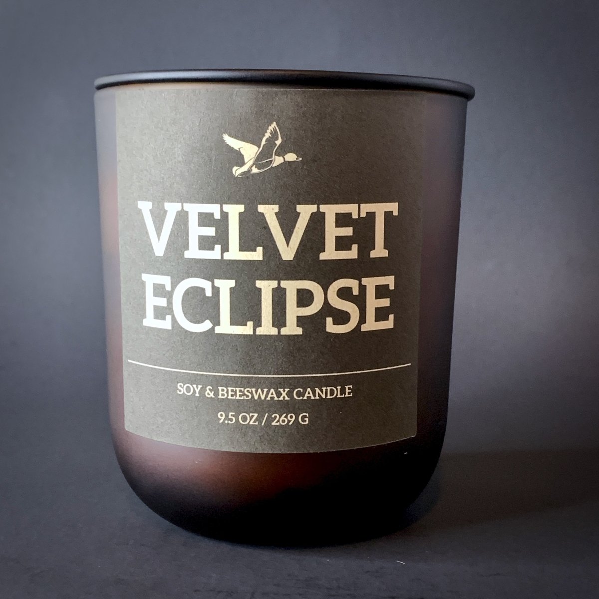 Velvet Eclipse Candle • Black Cherry & Vanilla Scented - Oconee Candle