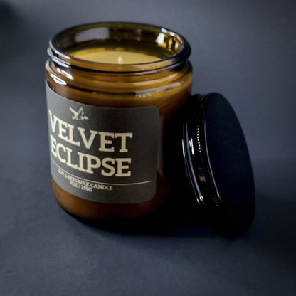Velvet Eclipse Candle • Black Cherry & Vanilla Scented - Oconee Candle