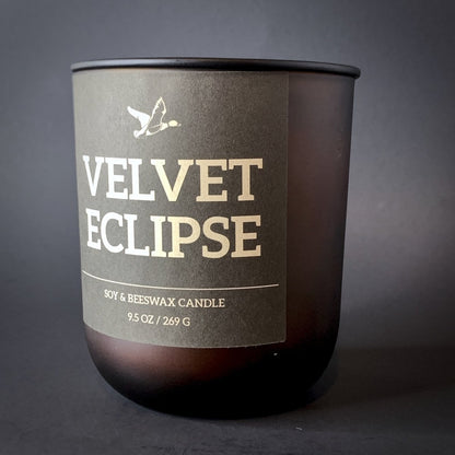 Velvet Eclipse Candle • Black Cherry & Vanilla Scented - Oconee Candle